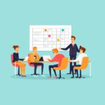 Team Considering Capacity Building During Business Planning